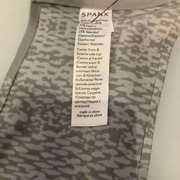 ‎SPANX PILLOW CUP BRA IN GREY SIZE 34C NWT - Picture 6 of 9